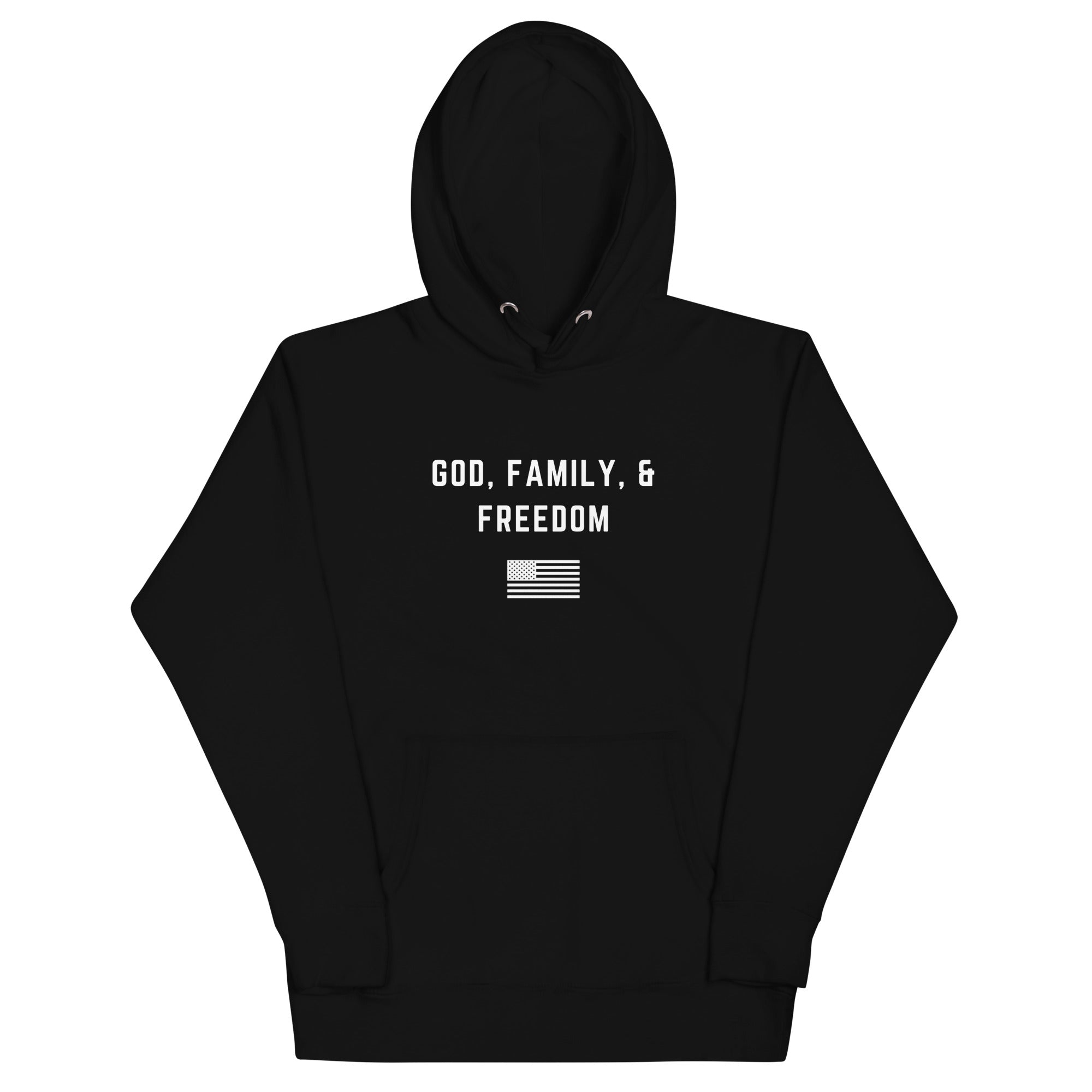 God, Family, & Freedom Men's Hoodie – Freedom Chat Apparel